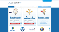 Desktop Screenshot of agentubezpieczeniowy.pl